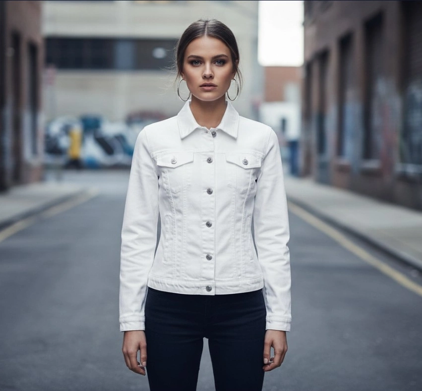 Savot Short Denim Jacket